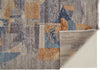 Havila Fine Rugs Sabine H1887 Blue/Orange Area Rug