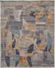 Havila Fine Rugs Sabine H1887 Blue/Orange Area Rug