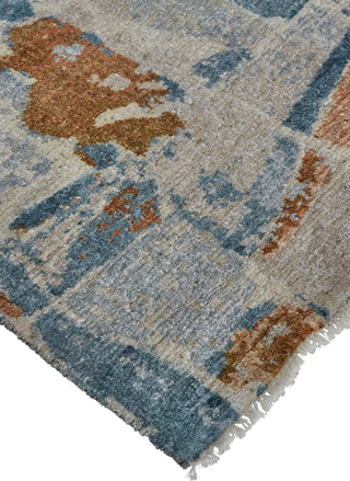 Havila Fine Rugs Sabine H1888 Blue/Rust Area Rug