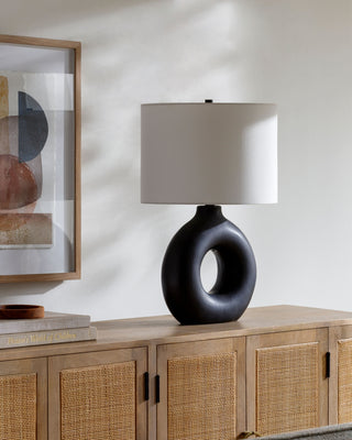 Surya Solara SLR-002 Black Lamp Style Shot Feature