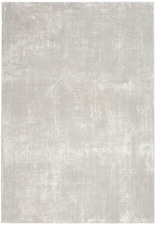 Nourison Silky Textures SLY01 Ivory/Grey Area Rug main image