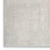 Nourison Silky Textures SLY01 Ivory/Grey Area Rug Texture Image
