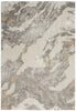 Nourison Silky Textures SLY03 Brown Ivory Area Rug main image