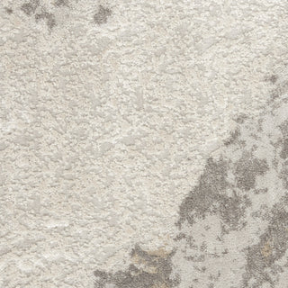Nourison Silky Textures SLY03 Brown Ivory Area Rug Texture Image