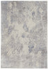 Nourison Silky Textures SLY06 Ivory/Grey Area Rug main image