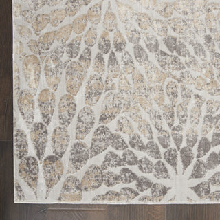 Nourison Silky Textures SLY07 Ivory/Beige Area Rug Texture Image