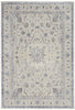 Nourison Silky Textures SLY08 Ivory/Grey Area Rug main image