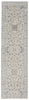 Nourison Silky Textures SLY08 Ivory/Grey Area Rug Main Image