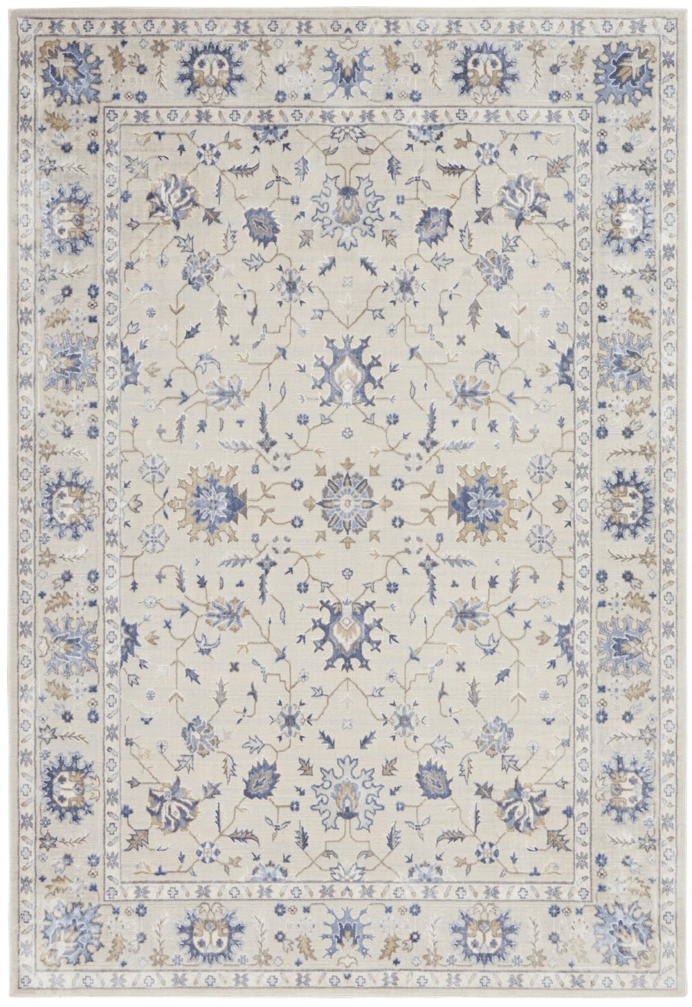 Nourison Silky Textures SLY09 Ivory Area Rug