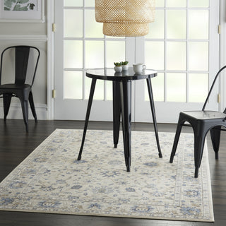 Nourison Silky Textures SLY09 Ivory Area Rug Texture Image