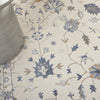 Nourison Silky Textures SLY09 Ivory Area Rug Corner Image
