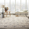Nourison Silky Textures SLY09 Ivory Area Rug Corner Image