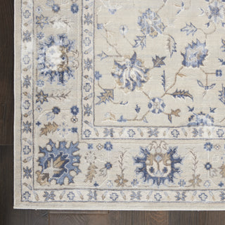 Nourison Silky Textures SLY09 Ivory Area Rug Texture Image
