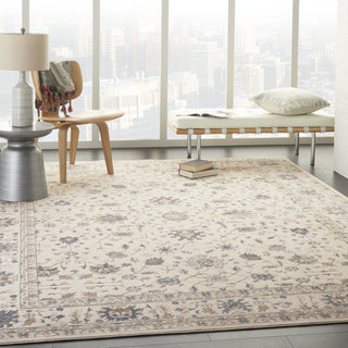 Nourison Silky Textures SLY09 Ivory Area Rug Texture Image