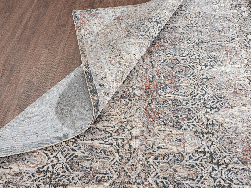 K2 Sonoma SM-788 Graphite/Earth Area Rug Lifestyle Image Feature