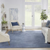 Nourison Ma30 Star SMR01 Blue Area Rug by Michael Amini Room Image Feature