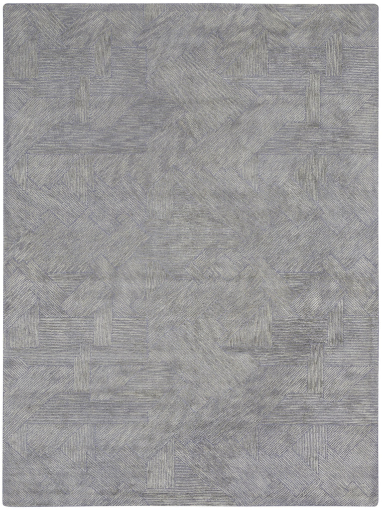 Nourison Ma30 Star SMR01 Slate Area Rug by Michael Amini main image