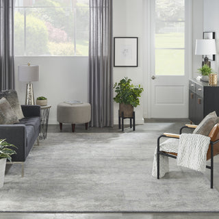 Nourison Ma30 Star SMR01 Slate Area Rug by Michael Amini Room Image Feature