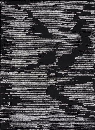 Nourison Ma30 Star SMR02 Black Ivory Area Rug by Michael Amini Main Image