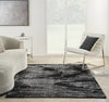 Nourison Ma30 Star SMR02 Black Ivory Area Rug by Michael Amini Room Image Feature