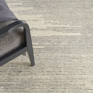 Nourison Ma30 Star SMR02 Ivory/Grey Area Rug by Michael Amini Corner Image