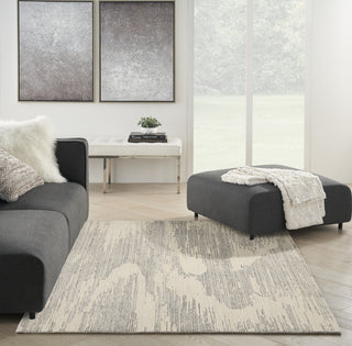 Nourison Ma30 Star SMR02 Ivory/Grey Area Rug by Michael Amini Room Image Feature