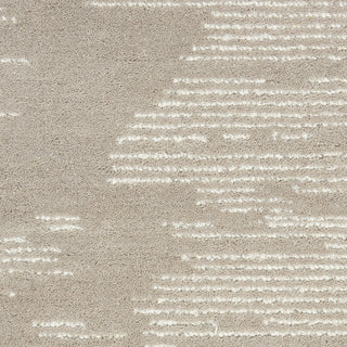 Nourison Ma30 Star SMR02 Taupe/Ivory Area Rug by Michael Amini Swatch Image