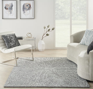Nourison Ma30 Star SMR03 Slate/Teal Area Rug by Michael Amini Room Image Feature
