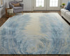 Havila Fine Rugs Muse S1028 Blue Area Rug Lifestyle Image Feature