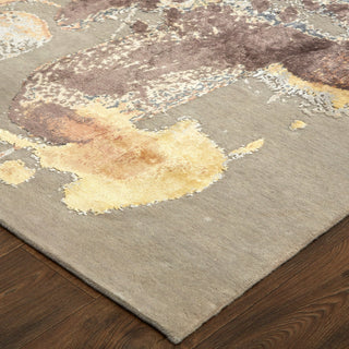 Havila Fine Rugs Muse S1029 Brown/Multi Area Rug