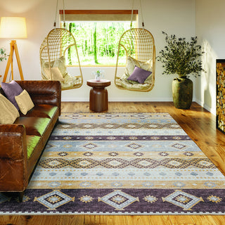 Dalyn Sedona SN12 Goldenrod Machine Washable Area Rug Lifestyle Image Feature