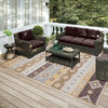 Dalyn Sedona SN12 Goldenrod Machine Washable Area Rug Outdoor Lifestyle Image Feature
