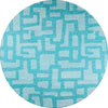 Dalyn Sedona SN4 Robins Egg Area Rug Round Main Image