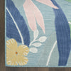 Nourison Suncoast SNC01 Blue Multicolor Area Rug Detail Image