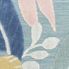 Nourison Suncoast SNC01 Blue Multicolor Area Rug Swatch Image