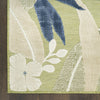 Nourison Suncoast SNC01 Green Blue Area Rug Detail Image