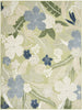 Nourison Suncoast SNC01 Green Blue Area Rug Main Image