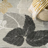 Nourison Suncoast SNC01 Grey Area Rug Corner Image