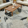 Nourison Suncoast SNC01 Grey Area Rug Room Image Feature