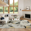 Nourison Suncoast SNC01 Grey Area Rug Room Image Feature