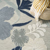 Nourison Suncoast SNC01 Grey Area Rug Corner Image