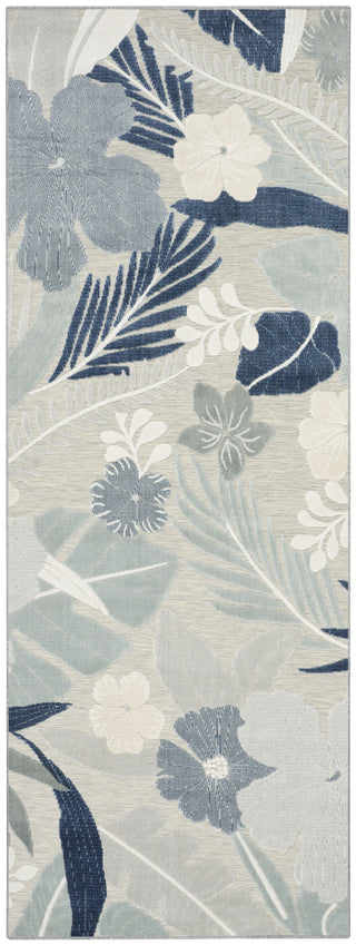 Nourison Suncoast SNC01 Grey Area Rug Main Image