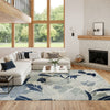 Nourison Suncoast SNC01 Grey Area Rug Room Image Feature