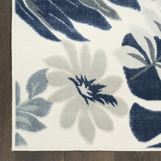 Nourison Suncoast SNC02 Blue Area Rug Detail Image