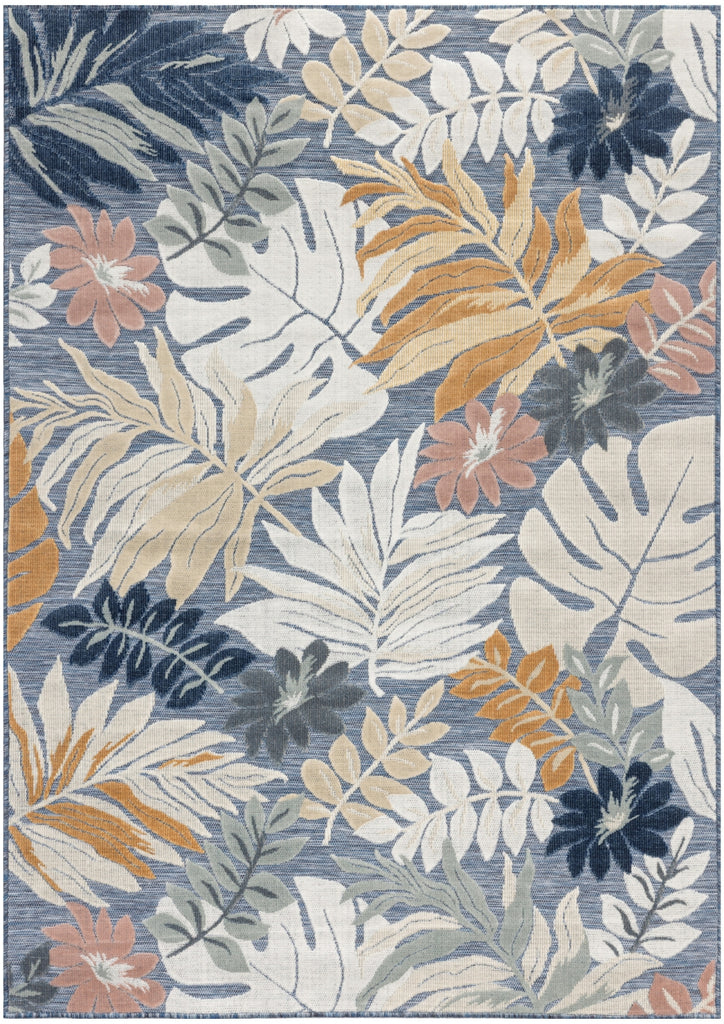 Nourison Suncoast SNC02 Denim Multicolor Area Rug main image