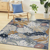 Nourison Suncoast SNC02 Denim Multicolor Area Rug Room Image Feature