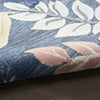Nourison Suncoast SNC02 Denim Multicolor Area Rug Corner Image