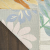 Nourison Suncoast SNC02 Multicolor Area Rug Corner Image
