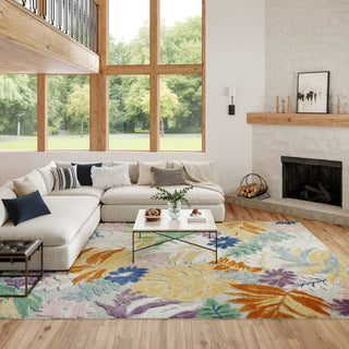 Nourison Suncoast SNC02 Multicolor Area Rug Room Image Feature