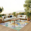 Nourison Suncoast SNC02 Multicolor Area Rug Corner Image